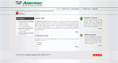 Desktop Screenshot of amefrec.com